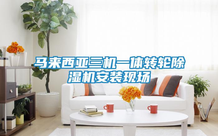 馬來西亞三機(jī)一體轉(zhuǎn)輪除濕機(jī)安裝現(xiàn)場