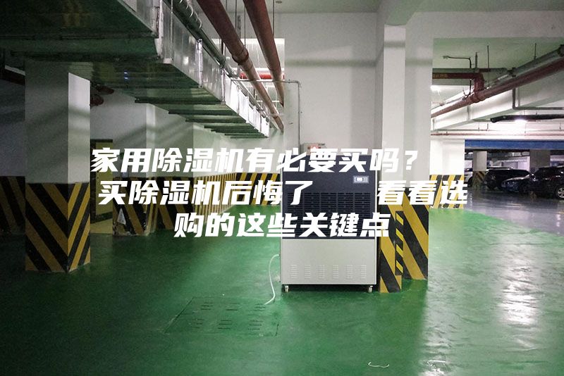 家用除濕機有必要買嗎？  買除濕機后悔了   看看選購的這些關鍵點