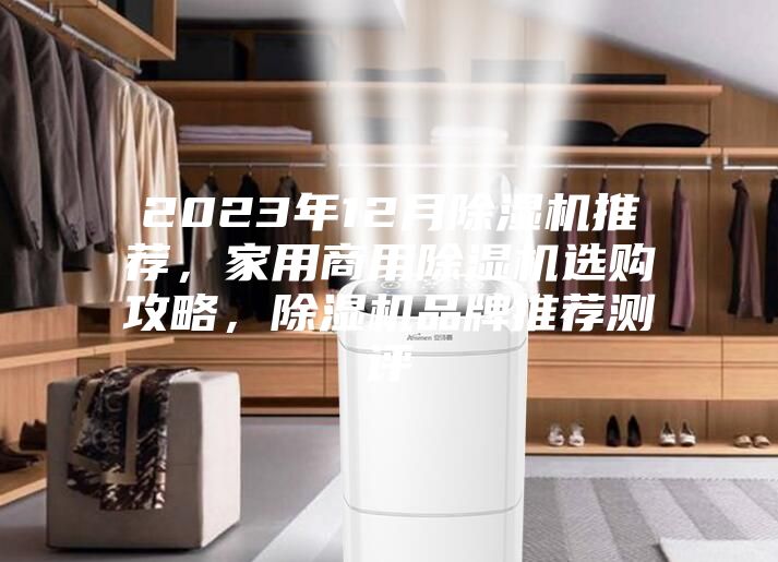2023年12月除濕機推薦，家用商用除濕機選購攻略，除濕機品牌推薦測評
