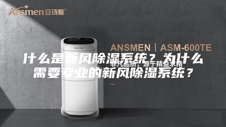 什么是新風除濕系統？為什么需要專業的新風除濕系統？