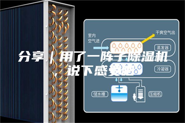 分享｜用了一陣子除濕機，說下感受吧