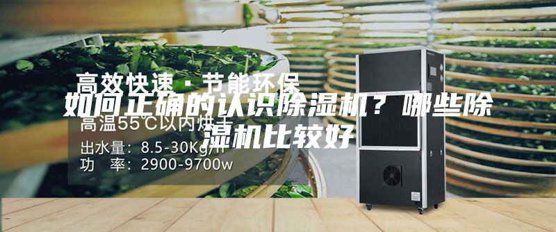 如何正確的認識除濕機？哪些除濕機比較好