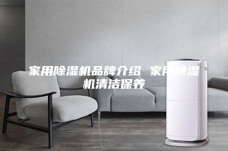 家用除濕機品牌介紹 家用除濕機清潔保養