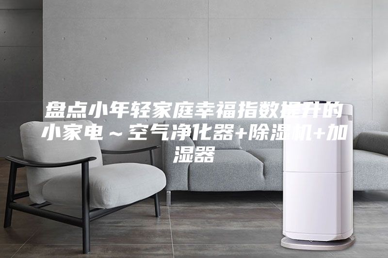 盤(pán)點(diǎn)小年輕家庭幸福指數(shù)提升的小家電~空氣凈化器+除濕機(jī)+加濕器