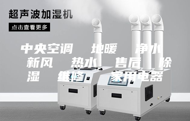 中央空調 地暖 凈水 新風 熱水 售后 除濕 維修 家用電器