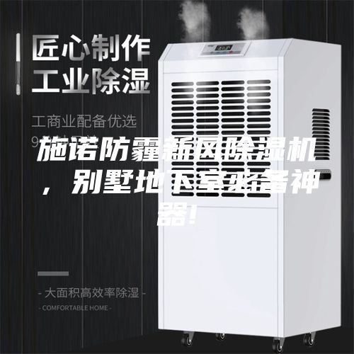 施諾防霾新風除濕機，別墅地下室必備神器!