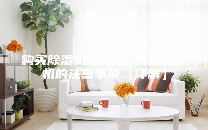購買除濕機怎樣選 購買除濕機的注意事項【詳解】
