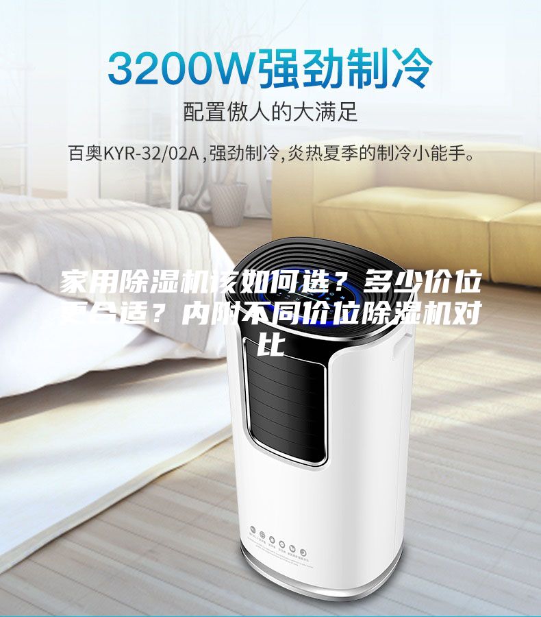 家用除濕機該如何選？多少價位更合適？內附不同價位除濕機對比