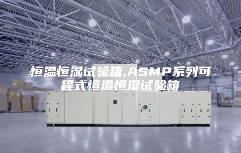 恒溫恒濕試驗箱,ASMP系列可程式恒溫恒濕試驗箱