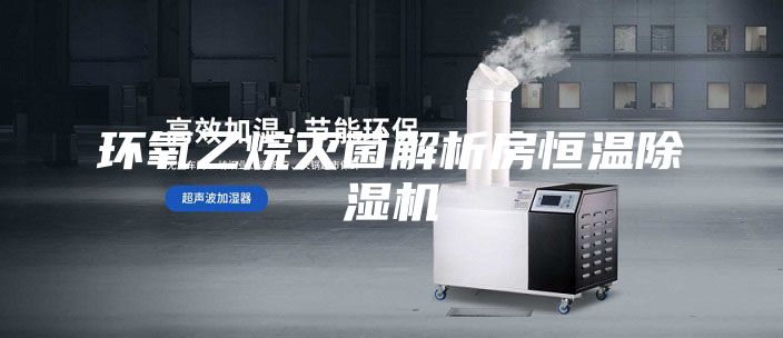 環(huán)氧乙烷滅菌解析房恒溫除濕機