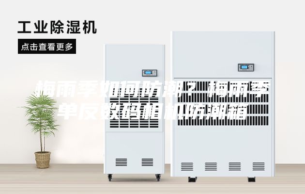 梅雨季如何防潮？梅雨季單反數碼相機防潮箱