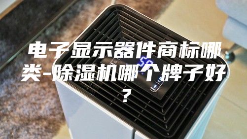 電子顯示器件商標哪類-除濕機哪個牌子好?