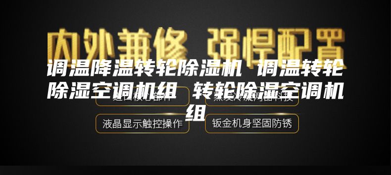 調溫降溫轉輪除濕機 調溫轉輪除濕空調機組 轉輪除濕空調機組